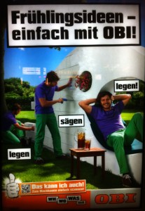 Obi_Saegen regen sägen legen OBI reimt
